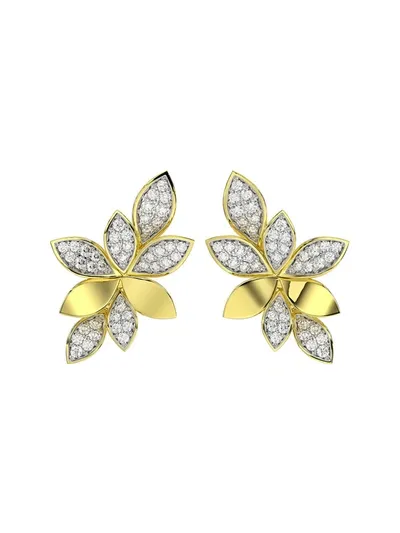 Marchesa Wild Flower Yellow Gold Earrings