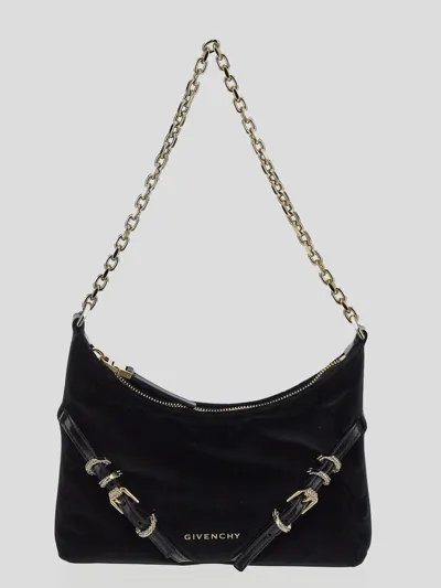 Givenchy Voyou Shoulder Bag In Black