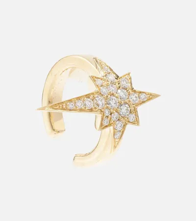 Robinson Pelham North Star 14kt Gold Ear Cuffs With Diamonds