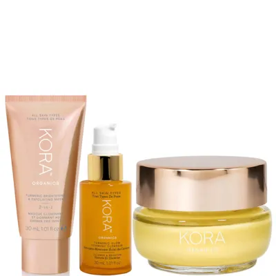 Kora Organics Turmeric Essentials Set In White