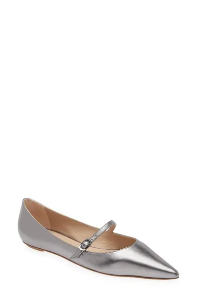 Stuart Weitzman Emilia Mary Jane Flat In Ballet