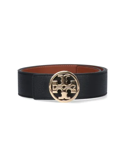 Tory Burch Miller Reversible Belt In Multi