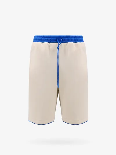 Gucci Web Drawstring Shorts In Brown