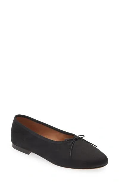 Mansur Gavriel Dream Ballerina Flat In Black-black