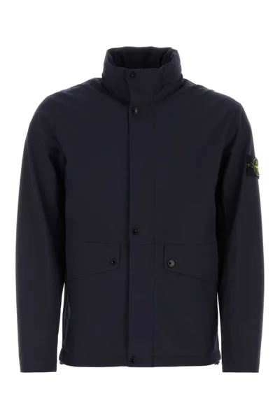 Stone Island Funnel In Blue