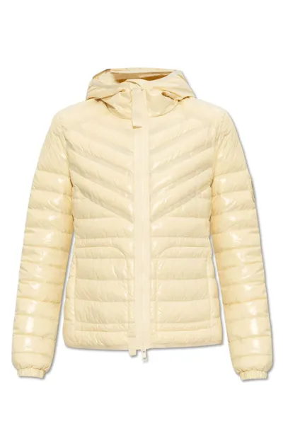 Moncler Bixi Short Down Jacket In Cream