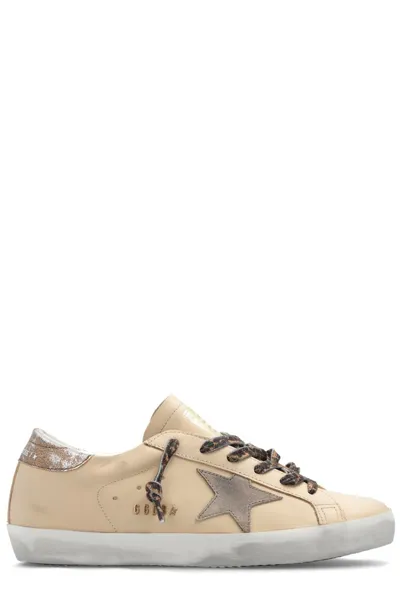 Golden Goose Deluxe Brand Super Star Low In Beige