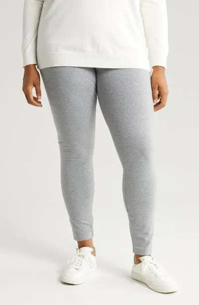 Lyssé Flattering Leggings In Grey Melange