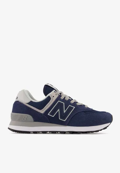 New Balance 574 Low-top Sneakers In Navy