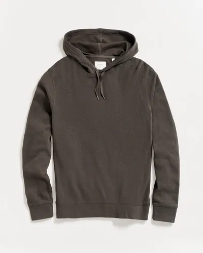 Reid Thermal Hoodie In Charcoal