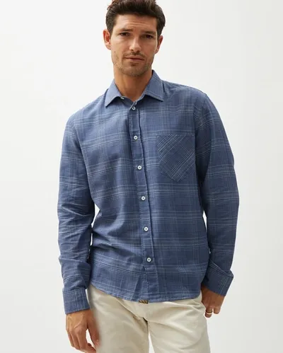 Reid Tuscumbia Shirt In Blue