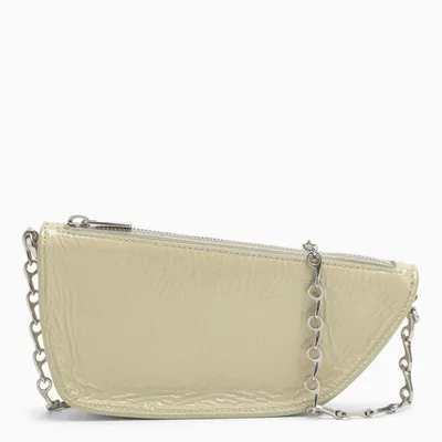 Burberry Shield Micro Shoulder Bag In Beige