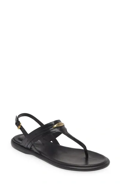 Isabel Marant Nya Slingback Sandal In Black