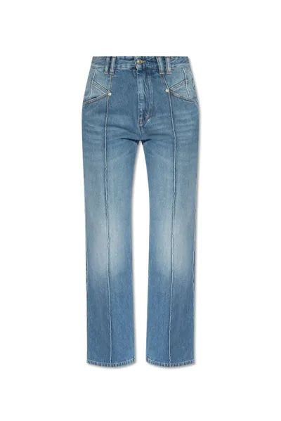 Isabel Marant Nadege Straight-leg Jeans In Blue