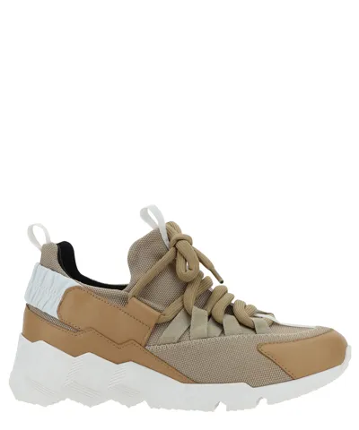 Pierre Hardy Trek Cosmetic Sneakers In Beige