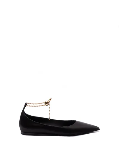 Ferragamo `dada` Ballerinas In Black  