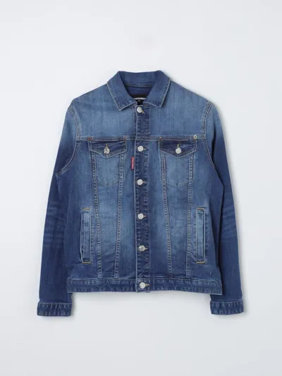 Dsquared2 Junior Jacket  Kids Color Denim