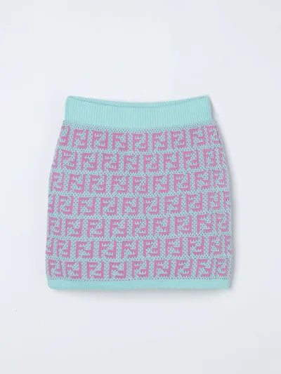 Fendi Skirt  Kids Kids Color Sky Blue