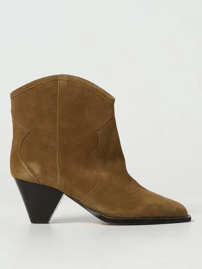 Isabel Marant Flat Ankle Boots  Woman Color Brown