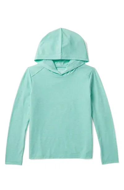 Fair Harbor Kids' Seabreeze Performance Hoodie In Ocean Wave