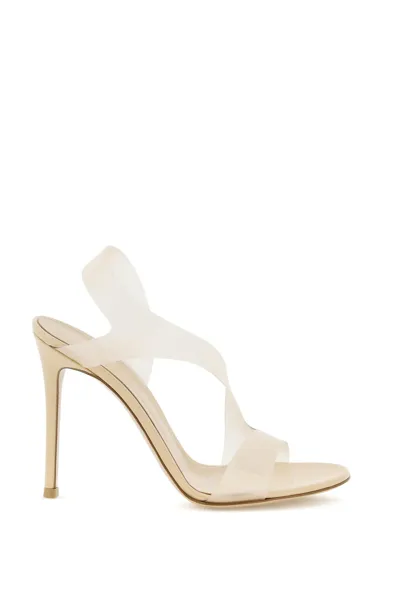 Gianvito Rossi Motropolis Sandals In Beige,pink