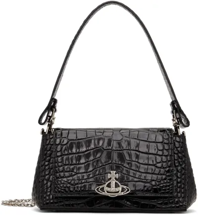 Vivienne Westwood Black Hazel Medium Bag