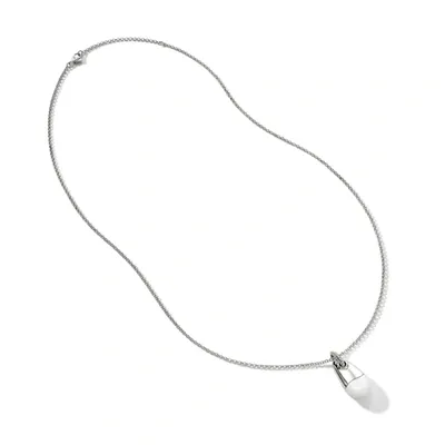 John Hardy Sterling Silver Pebble Pendant Necklace