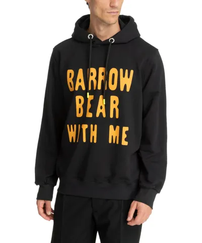 Pre-owned Barrow Sweatshirt Herren F3bwuahs133-110 Black Schwarz Kapuze Kapuzen Hoodie