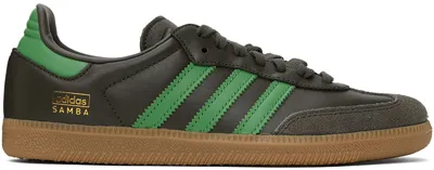 Adidas Originals Samba Og Trainers In Green