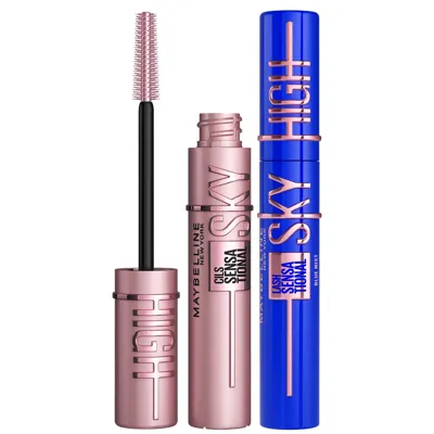 Maybelline Lash Sensational Sky High Mascara Bundle (various Shades) - Blue Mist