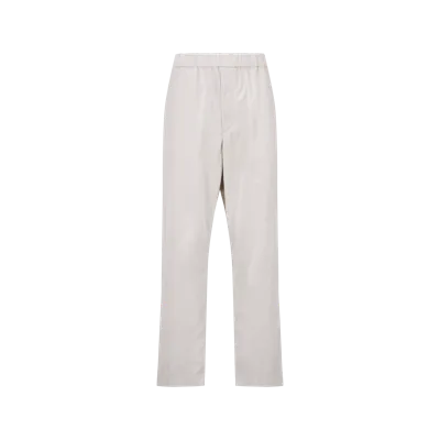 Moncler Collection Corduroy Jogging Pants Beige