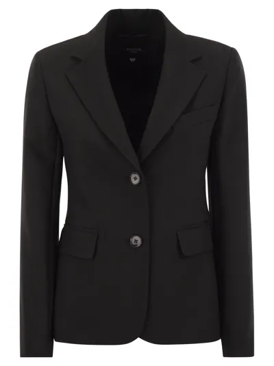 Weekend Max Mara Single-breasted Jacket In Black