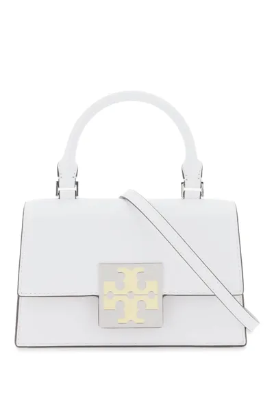 Tory Burch 'bon Bon' Top Handle Mini Bag In White