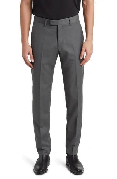 Tiger Of Sweden Tenuta Slim Fit Wool Trousers In Shadow