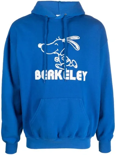 Wild Donkey Felpa Cappuccio Berkeley Clothing In Blue