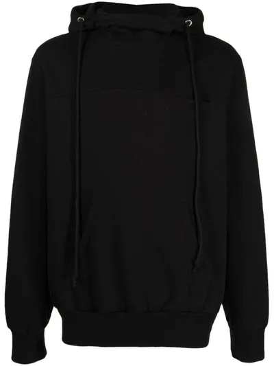 Winnie New York Classic Hidden Pocket Hoodie Black Clothing