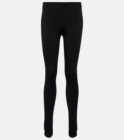 Alaïa High-rise Tights In Black