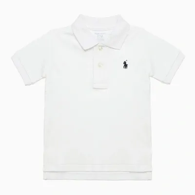 Polo Ralph Lauren White Cotton Polo Shirt With Logo