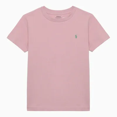 Polo Ralph Lauren Kids' Pink Cotton T-shirt