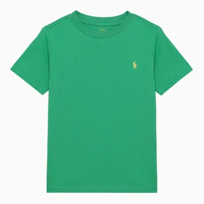 Polo Ralph Lauren Kids' Green Cotton T-shirt