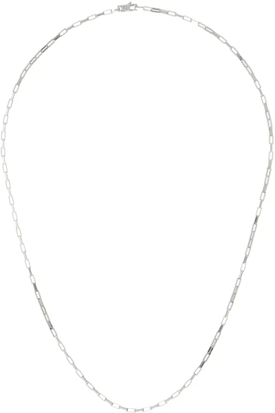 Tom Wood Billie Chain Necklace In Silver