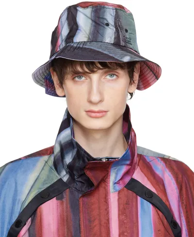 Feng Chen Wang Multicolor Zip Pocket Bucket Hat In Multicolour