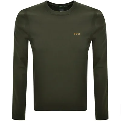 Boss Athleisure Boss Ever X Knit Jumper Green