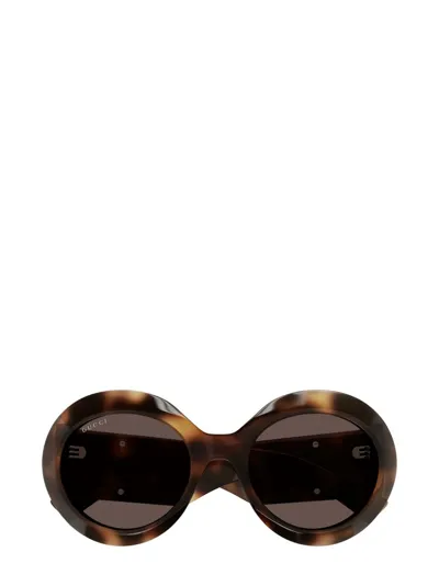 Gucci Eyewear Round In Multi