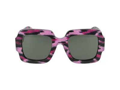 Gucci Eyewear Square In Multi