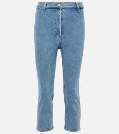 Magda Butrym High-rise Skinny Jeans In Blue