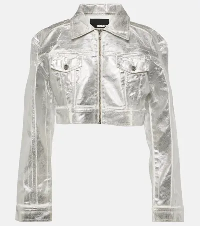 Rotate Birger Christensen Malika Jacket In Silver