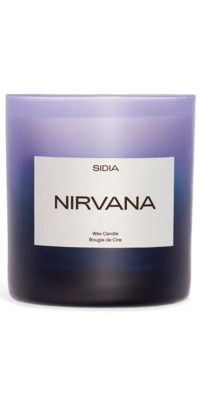 Sidia Nirvana Candle No Color In Purple