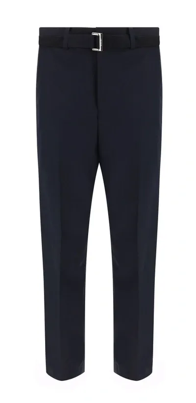 Sacai Navy Suiting Bonding Trousers