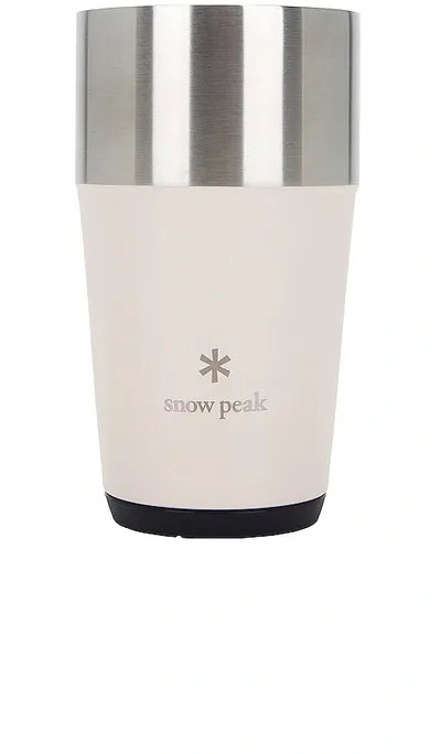 Snow Peak Shimo Tumbler 470 In White